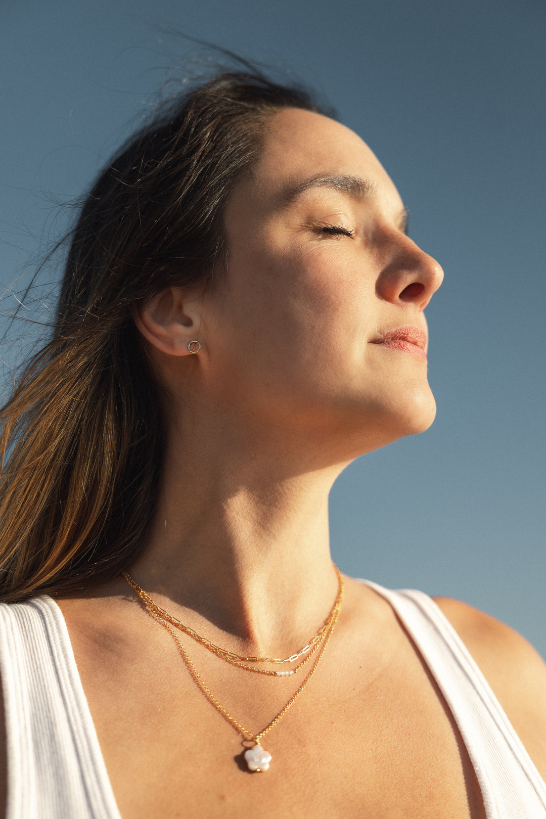 Flower Pearl Necklace