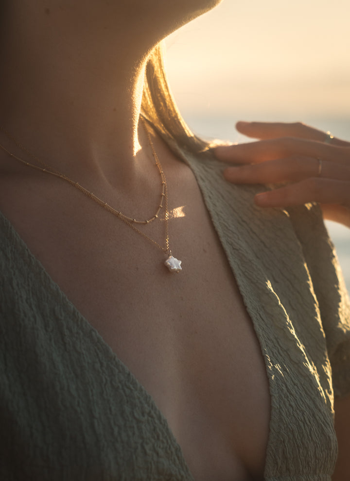Star Pearl Necklace