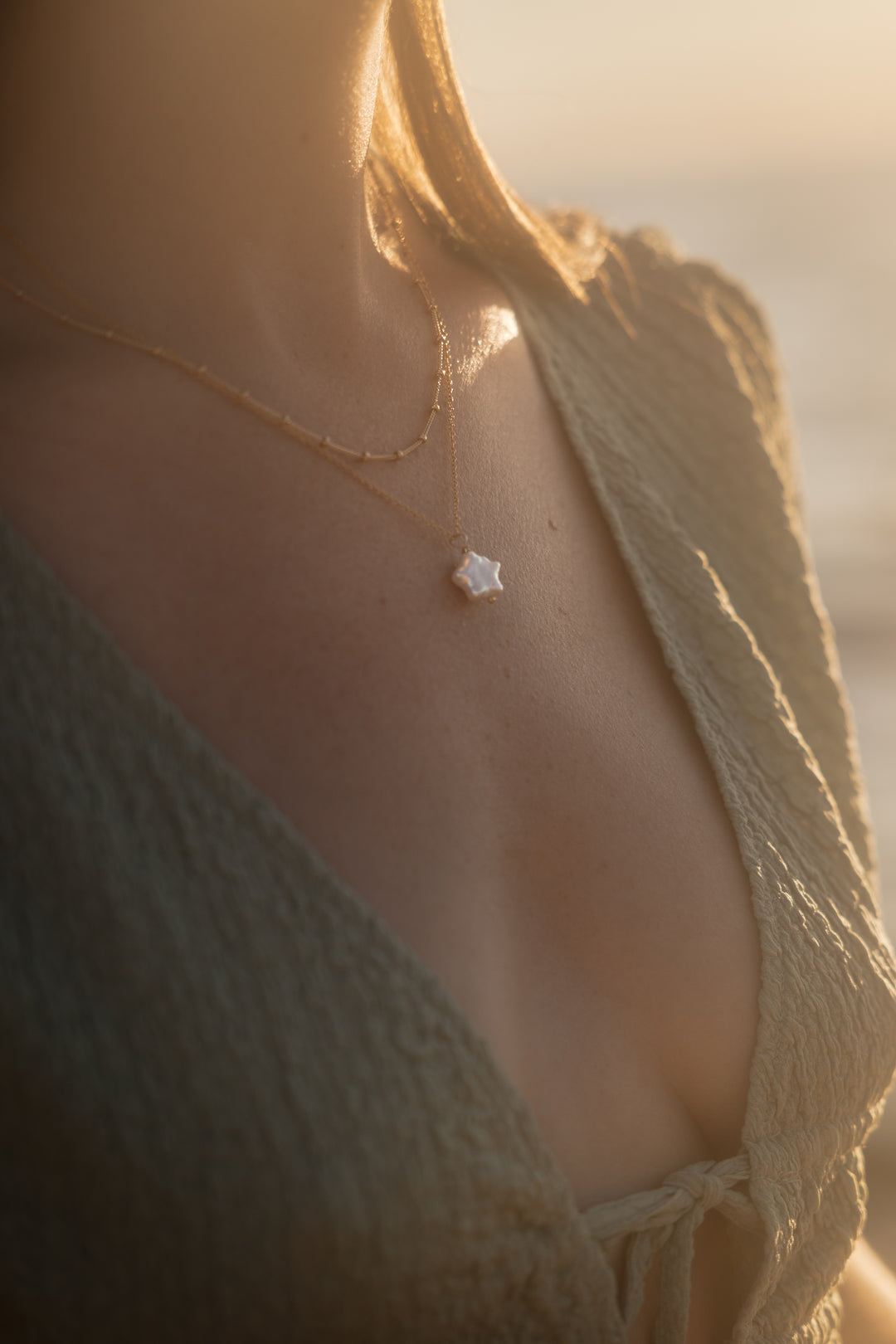 Star Pearl Necklace